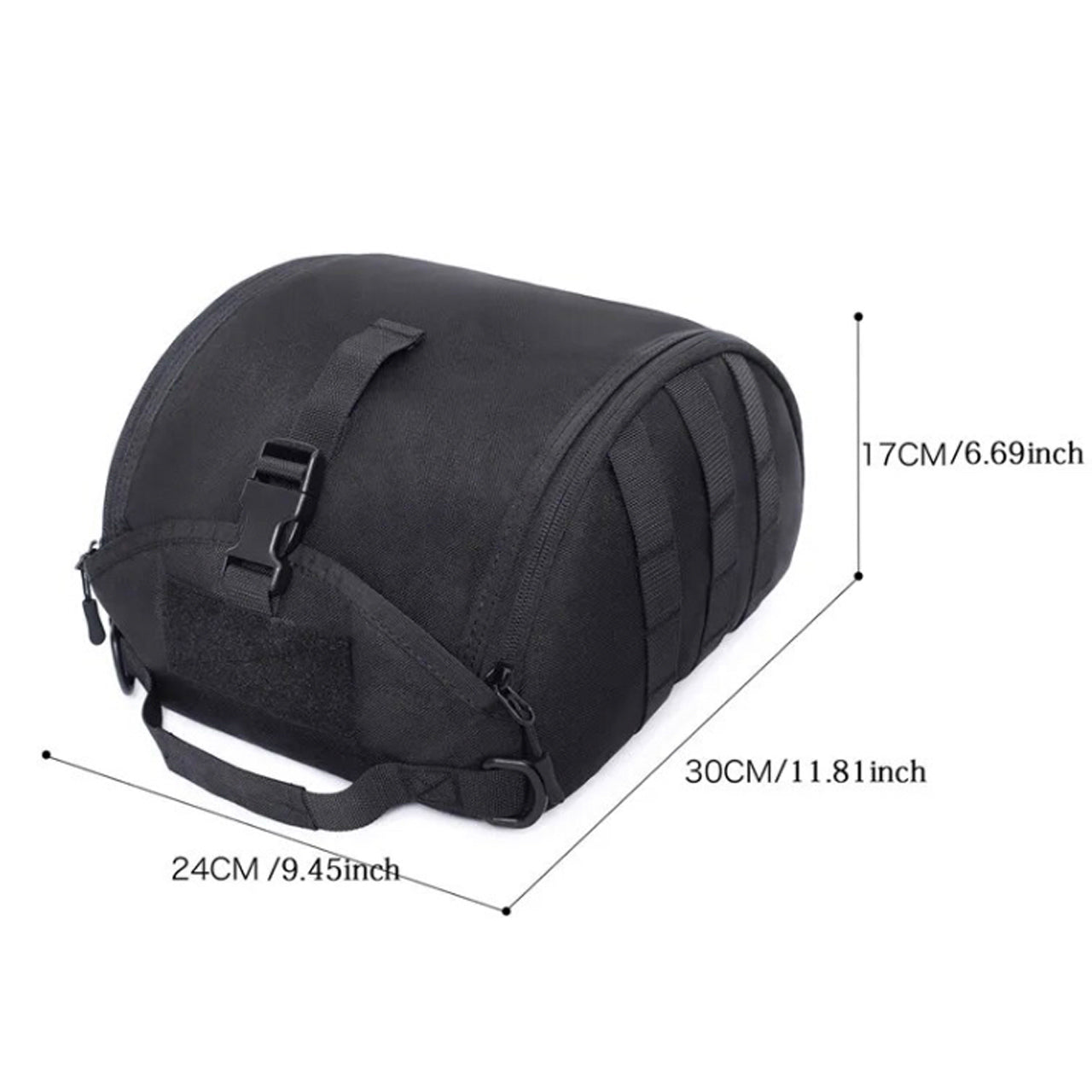 This incredible Tactical MOLLE Helmet Pouch is the perfect addition to your hiking and camping arsenal. Not only does it protect your helmet from the harshest elements, but it features two inner mesh pockets for accessories. What's more, the MOLLE grids on either side can be used to attach small pouches, adding even more value to your gear! www.defenceqstore.com.au