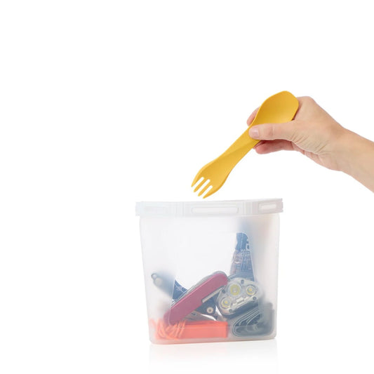 GoPouch is easier to use than zip-top bags, since the pouch stands upright and the rigid frame stays open, enabling easy-access snacking and mess-free filling. And, the pouch itself is made from the same food-grade silicone as our tried and tested GoToob+ bottles, so you can be confident that GoPouch is BPA, PC, and phthalate free. As with every humangear product, it’s also backed by our lifetime warranty www.defenceqstore.com.au