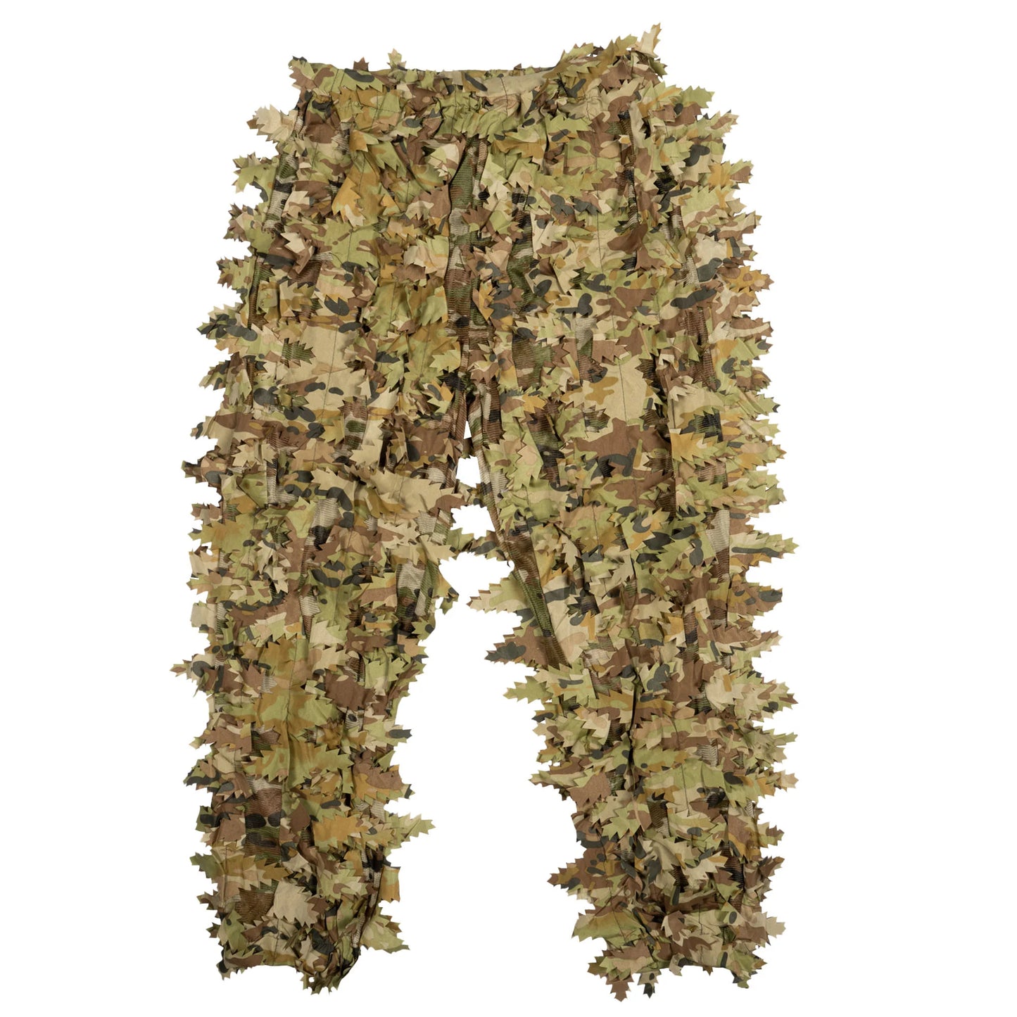 The Huntsman Ghillie 3D Leaf Suit – TFP is engineered for elite concealment in dense vegetation and forested environments, offering a field-ready solution for reconnaissance, sniper teams, and tactical operators. This lightweight, compact suit uses a breathable polyester mesh base layered with over 1,000 textured 3D leaves for disruptive depth and movement-masking realism. www.defenceqstore.com.au
