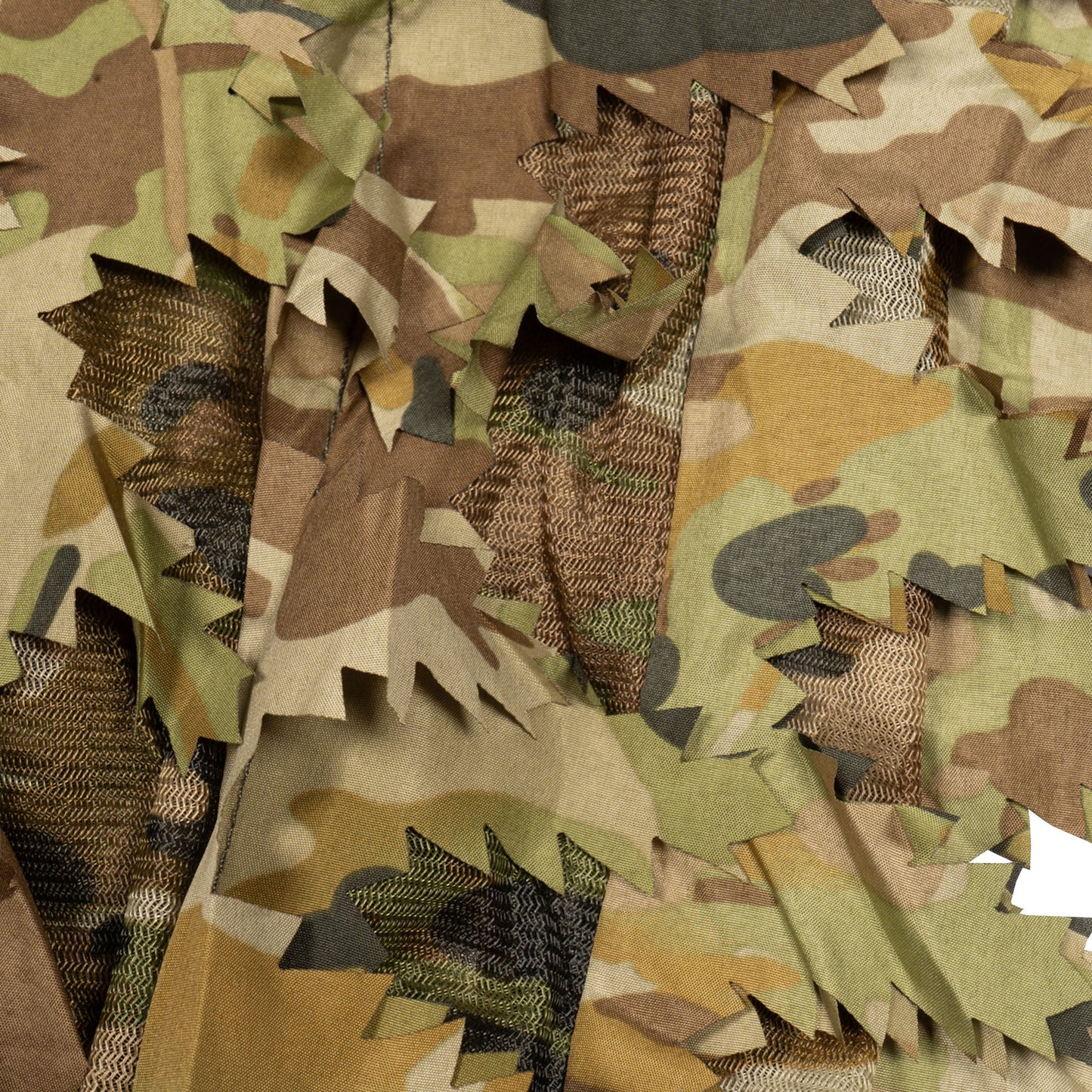 The Huntsman Ghillie 3D Leaf Suit – TFP is engineered for elite concealment in dense vegetation and forested environments, offering a field-ready solution for reconnaissance, sniper teams, and tactical operators. This lightweight, compact suit uses a breathable polyester mesh base layered with over 1,000 textured 3D leaves for disruptive depth and movement-masking realism. www.defenceqstore.com.au