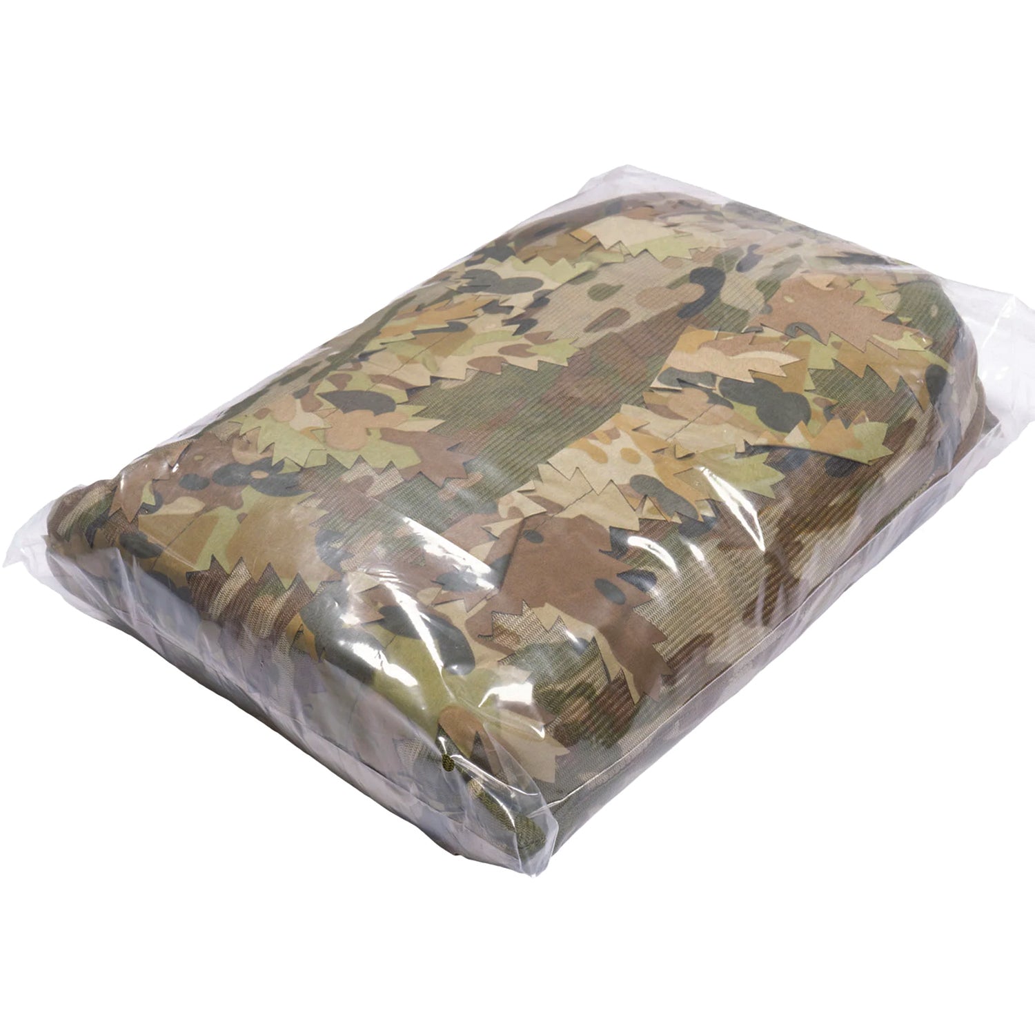 The Huntsman Ghillie 3D Leaf Suit – TFP is engineered for elite concealment in dense vegetation and forested environments, offering a field-ready solution for reconnaissance, sniper teams, and tactical operators. This lightweight, compact suit uses a breathable polyester mesh base layered with over 1,000 textured 3D leaves for disruptive depth and movement-masking realism. www.defenceqstore.com.au