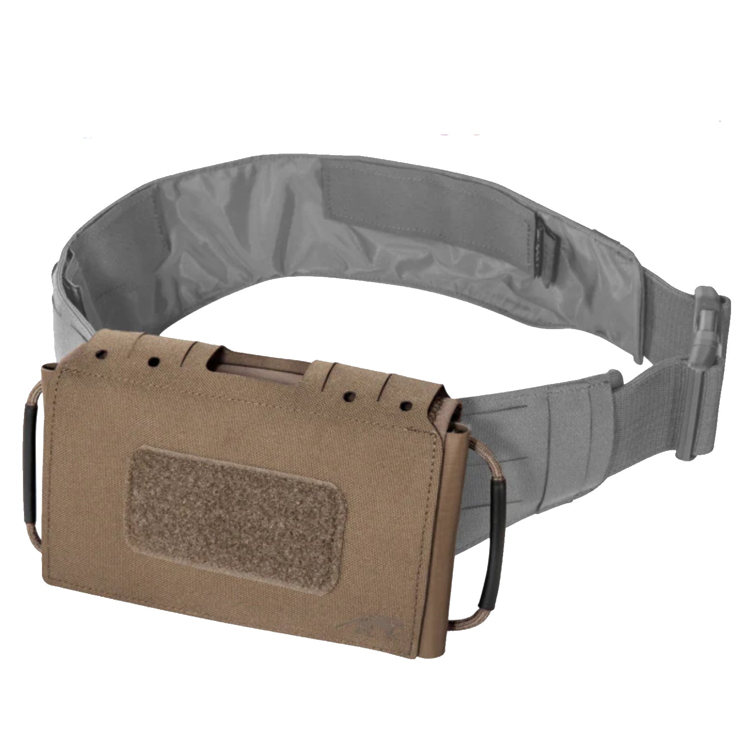 Small, flat IFAK pouch for mounting on MOLLE surfaces or on the belt. The fold-out first aid panel, which can be individually equipped, can be pulled out on both sides. www.defenceqstore.com.au