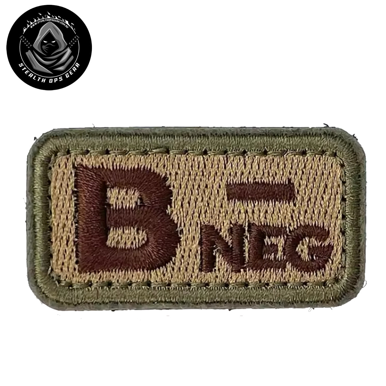 Unlock the true potential of your gear with the Stealth Ops Gear Small Blood Type PVC Patch Tan. This Velcro backed badge is perfect for adding to your field gear, jackets, shirts, pants, jeans, hats, or even creating your own patch board. Sized at 5x2.5cm, it's the perfect addition to your collection. Show off your unique style and proudly display your passion for the outdoors with this must-have patch. www.defenceqstore.com.au