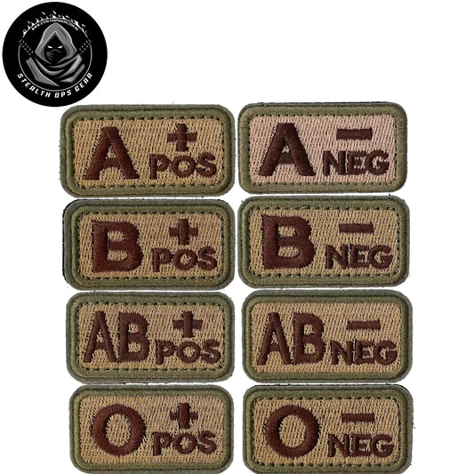 Unlock the true potential of your gear with the Stealth Ops Gear Small Blood Type PVC Patch Tan. This Velcro backed badge is perfect for adding to your field gear, jackets, shirts, pants, jeans, hats, or even creating your own patch board. Sized at 5x2.5cm, it's the perfect addition to your collection. Show off your unique style and proudly display your passion for the outdoors with this must-have patch. www.defenceqstore.com.au