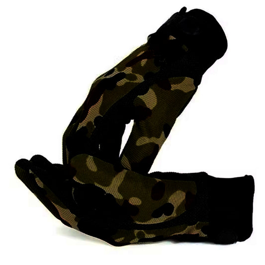 Unlike normal gloves, the tactical fingerless has more flexibility and stretch.  These are a one size fits most and are sized small to large for adjustments. www.defenceqstore.com.au