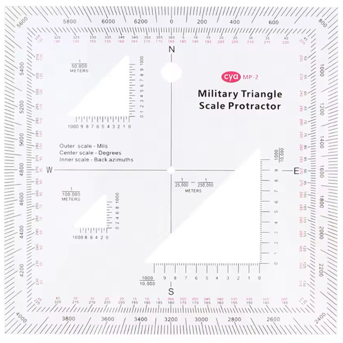 Prodector Scale Navigation Coordinate Scale Protractor – Defence Q Store