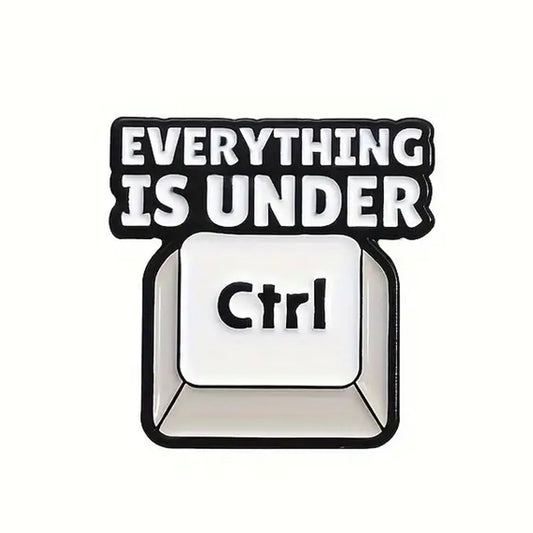 This playful and witty pin is perfect for the friend who shares your sense of humour. Showcasing the clever phrase "Everything Is Under Lapel Pin."&nbsp; An ideal gift to brighten someone's day and offer a comforting virtual hug.

Size: 27mm (w) x 27mm (h) www.defenceqstore.com.au