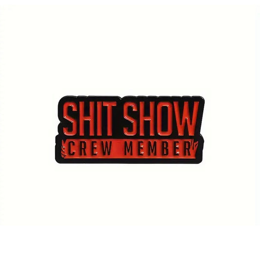This playful and witty pin is perfect for the friend who shares your sense of humour. Showcasing the clever phrase "Show Crew Member Lapel Pin."&nbsp; An ideal gift to brighten someone's day and offer a comforting virtual hug. www.defenceqstore.com.au