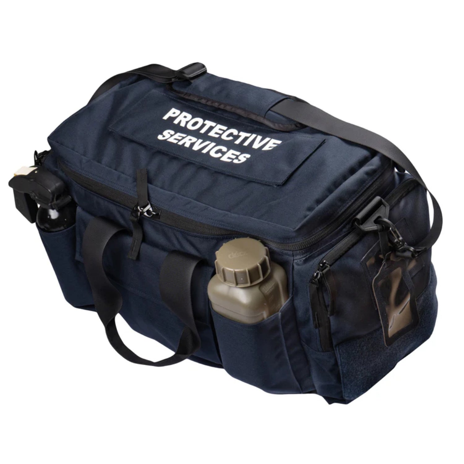 The updated Platatac Police Duty Bag (LE Duty Bag) has been redesigned to better suit the dynamic requirements of the modern officer. With faster access to all areas of the bag, including a large front flip pocket, water bottle pocket, Mk9 Foam pocket, and interior lid pockets that can be accessed in both directions or when the lid is fully opened. www.defenceqstore.com.au