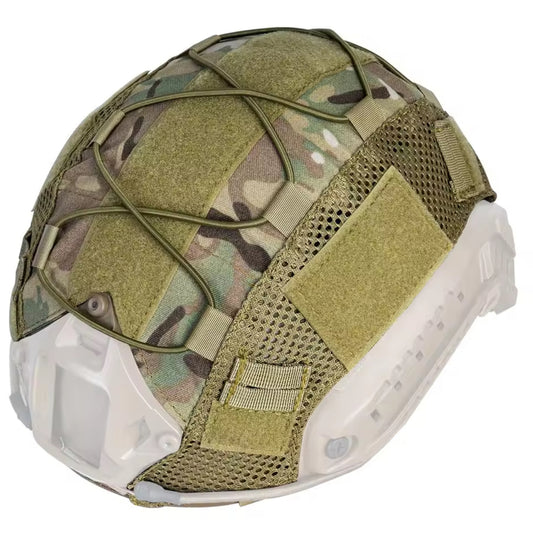 The FAST Helmet Cover provides outstanding camouflage and versatile attachment capabilities to keep up with your ever-changing demands. Perfectly fitting ACH, MICH, OPS-Core and similar helmets, it has cutouts for ARC rails and NVG shrouds for a snug, integrated fit. www.defenceqstore.com.au