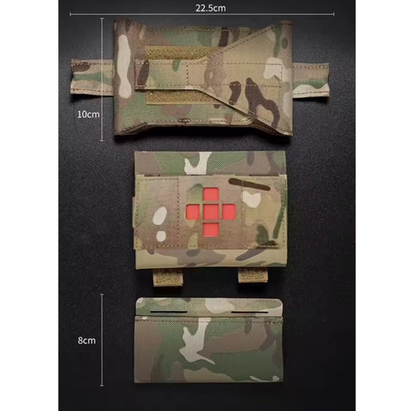Small Trauma First Aid Kit Pouch Multicam