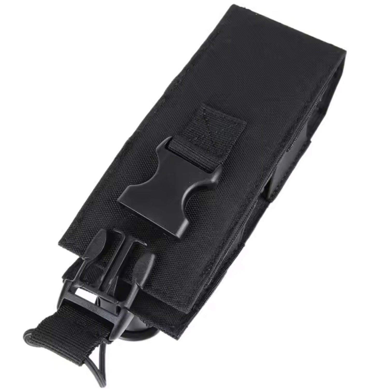 The Everyday Lawenforcement Water Bottle Pouch Black is crafted to fit perfectly with the MOLLE webbing system featured on a wide range of tactical gear. Its secure attachment ensures your water bottle stays firmly in place during any activity, whether you're hiking, camping, or on duty. www.defenceqstore.com.au