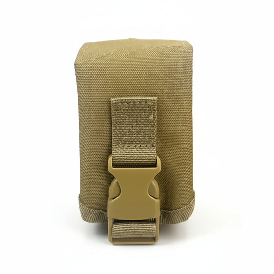 Engineered for tactical efficiency, this Single Frag Grenade Pouch secures F1 grenades and comparable equipment with reliable precision. Constructed from hardwearing 500D nylon with an integrated rear panel and MOLLE webbing, it delivers durability where it counts www.defenceqstore.com.au