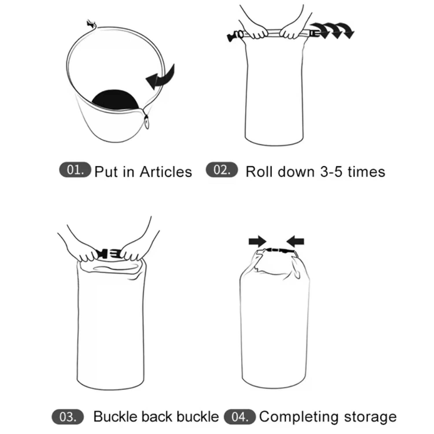 Keep your gear dry and compact with the Dry Bag Bundle 8L 40L 70L, ideal for any outdoor adventure from tactical to hiking. Its innovative design combines simplicity with efficiency, ensuring your items stay dry and compressed. www.defenceqstore.com.au