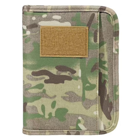 Stay organized in the field with this rugged A6 Tactical Notebook. The multicam cover keeps your essentials secure while the 6-ring binder system lets you customize your setup. Five card slots and an ID window provide quick access to critical information, while the pen holder keeps your writing tool within reach. www.defenceqstore.com.au
