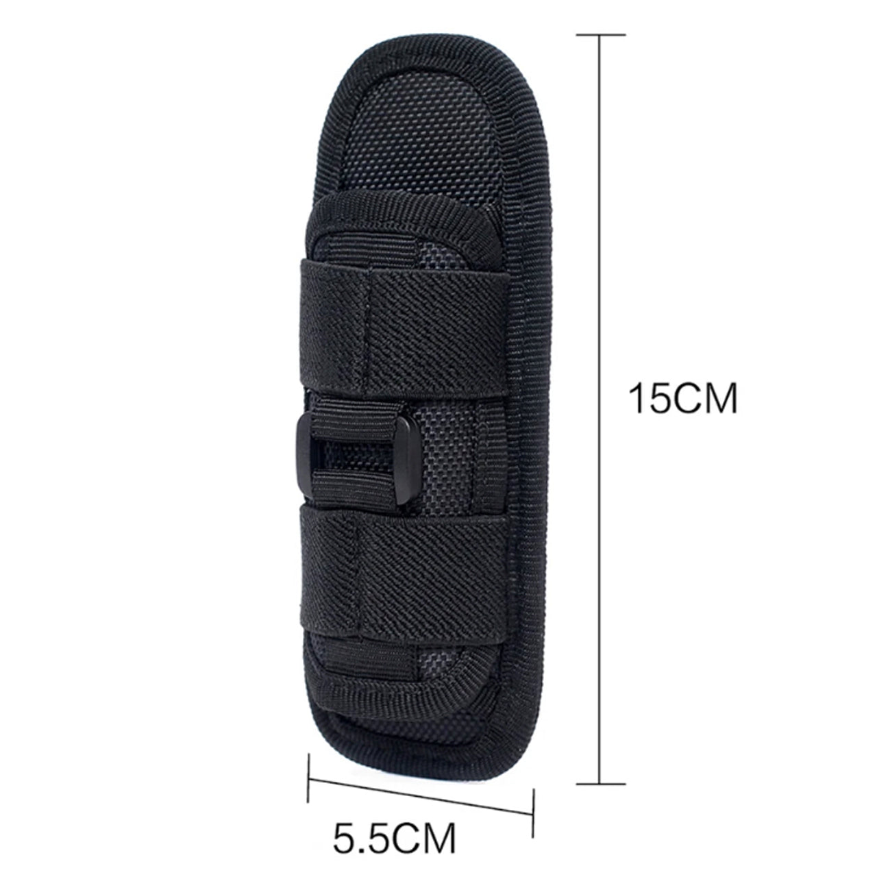 Flashlight Pouch Belt 360 Degrees Rotation – Defence Q Store