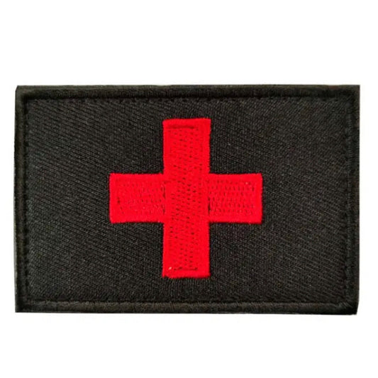 Revel in the power of Medical Patch First Aid's Black Patch Hook & Loop! This 8x5cm HOOK AND LOOP-backed patch provides you with the convenience you need - its velcro-backed construction is both simple and reliable. Count on Medical Patch First Aid's Black Patch Hook & Loop for added security and assurance! www.defenceqstore.com.au