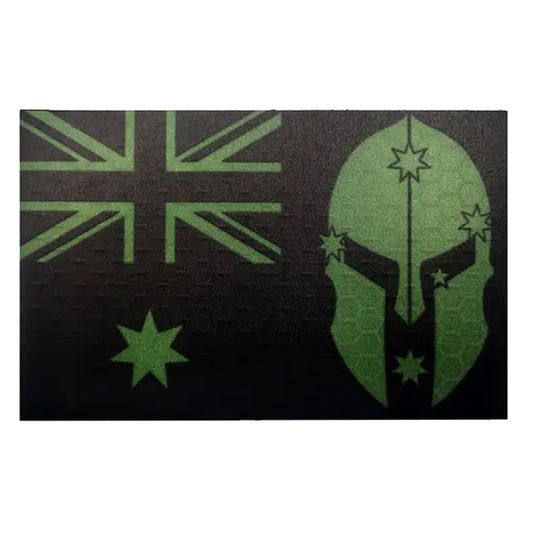 Infrared Warrior Australian Flag Patch  Worn for fun by elements of the Special Forces as well as the wider ADF.  Size: 8x5cm www.defenceqstore.com.au