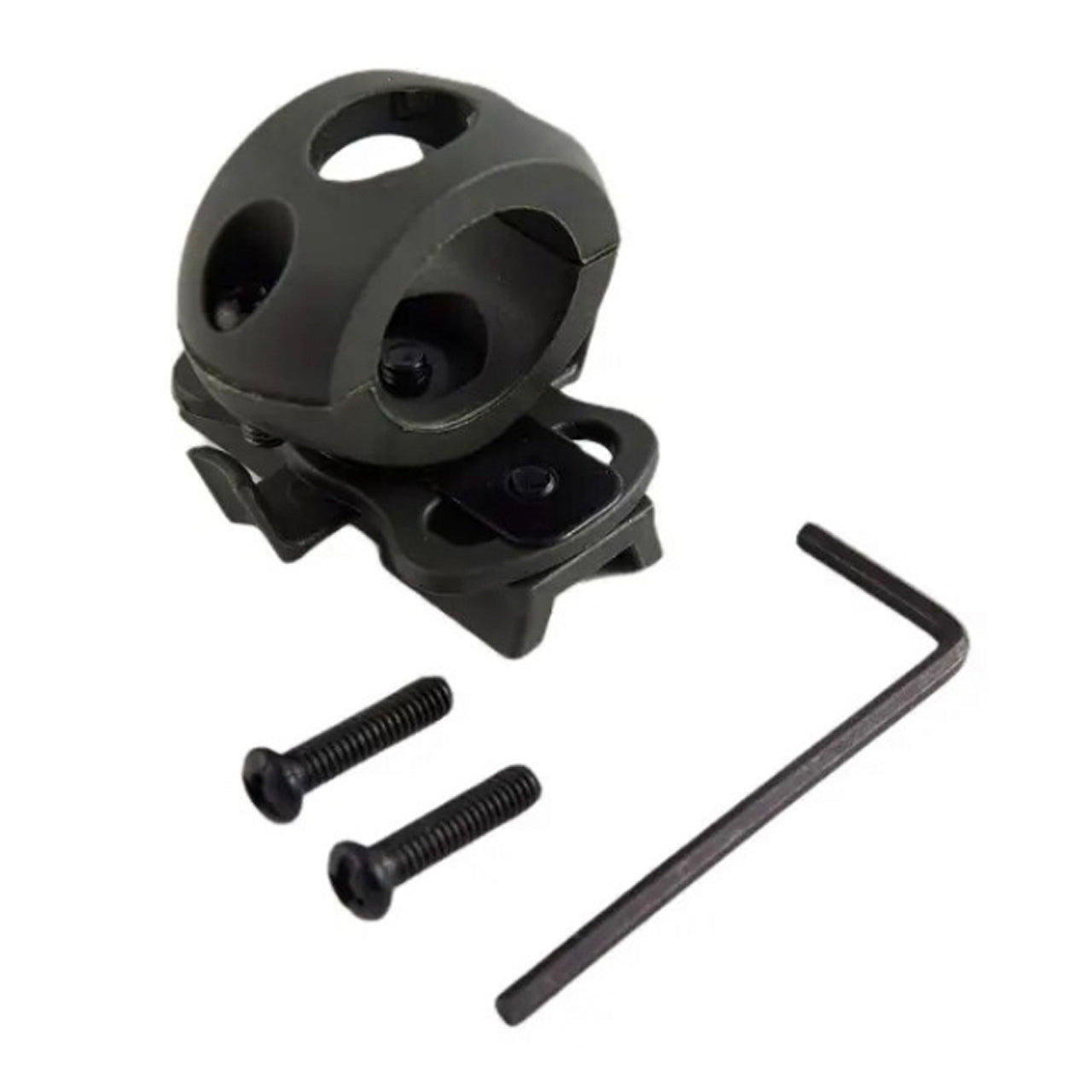 This Tactical Torch Holder is engineered for FAST helmet rails, letting you attach or detach lights with intense speed for varied helmet utilization. Experience instant mounting on the side of your helmet whenever you need it! www.defenceqstore.com.au