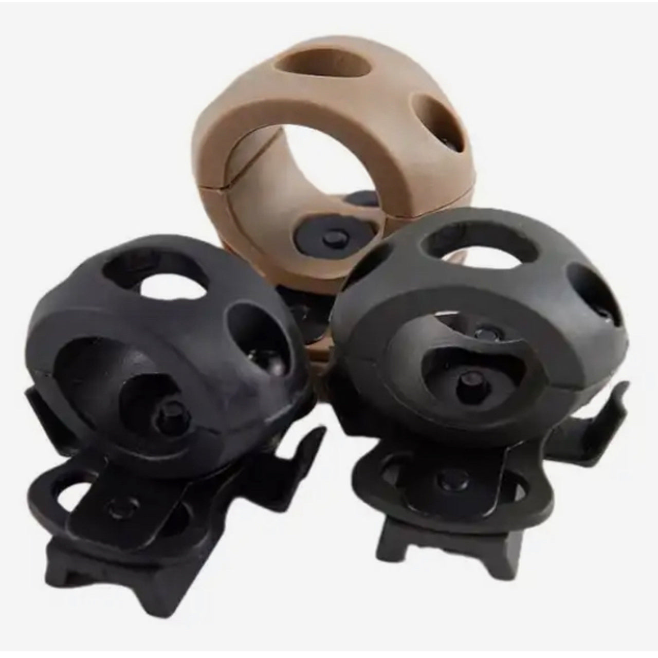 This Tactical Torch Holder is engineered for FAST helmet rails, letting you attach or detach lights with intense speed for varied helmet utilization. Experience instant mounting on the side of your helmet whenever you need it! www.defenceqstore.com.au