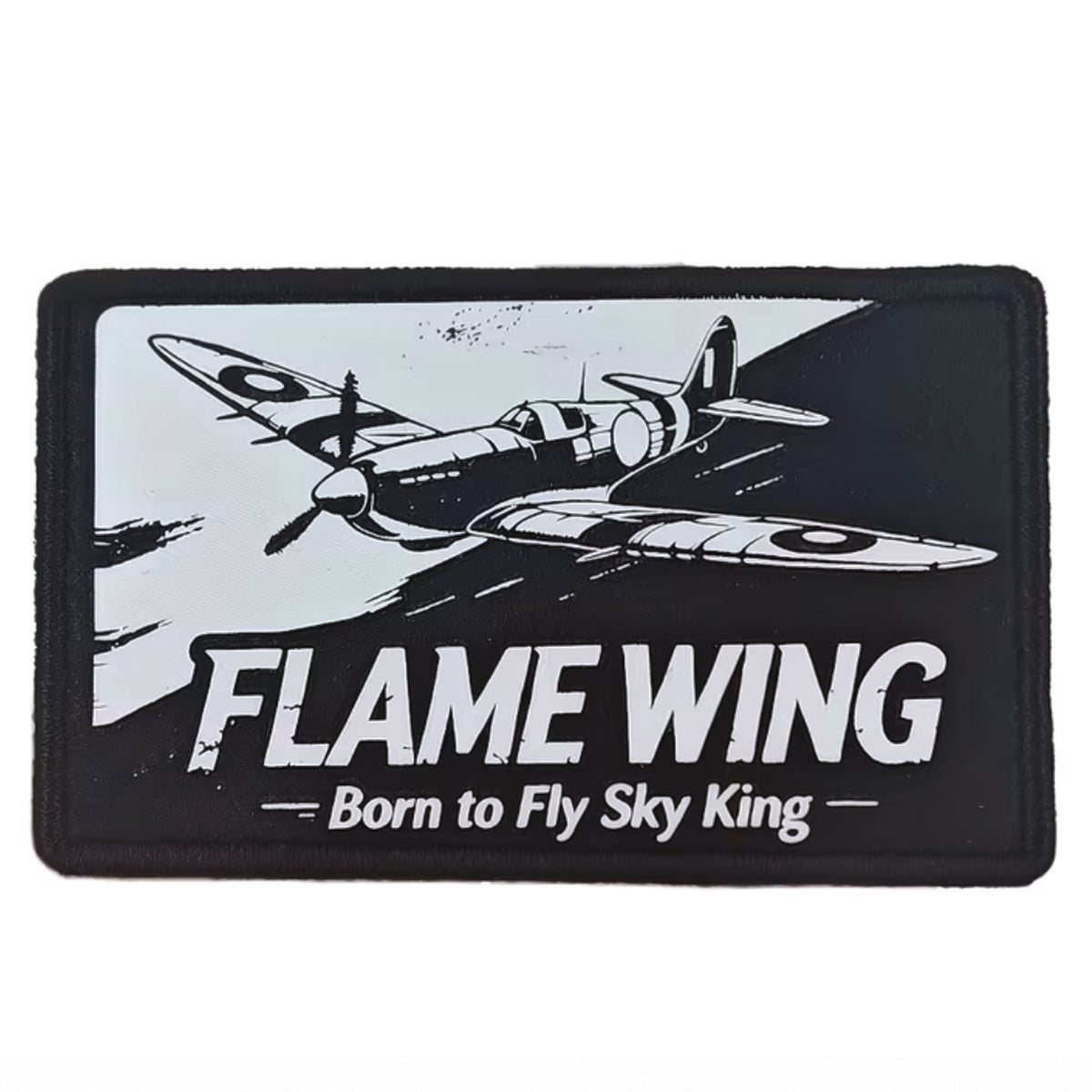 Flame Wing Embroidery Morale Patch - Stealth Ops Gear , measuring 7.3x4.5cm, is a striking and durable addition to personalize your gear with style and toughness. www.defenceqstore.com.au