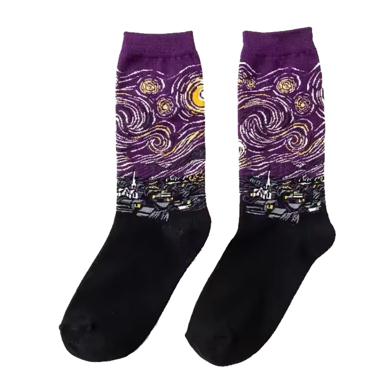 Step out in style and make a statement with our Oil Painting Art Purple Socks - available in size 2 to 8. Crafted from polyester and spandex, these socks not only offer supreme comfort but also boast a beautiful and vibrant oil painting design. The perfect gift for someone special or a treat for yourself, order your pair now! www.defenceqstore.com.au