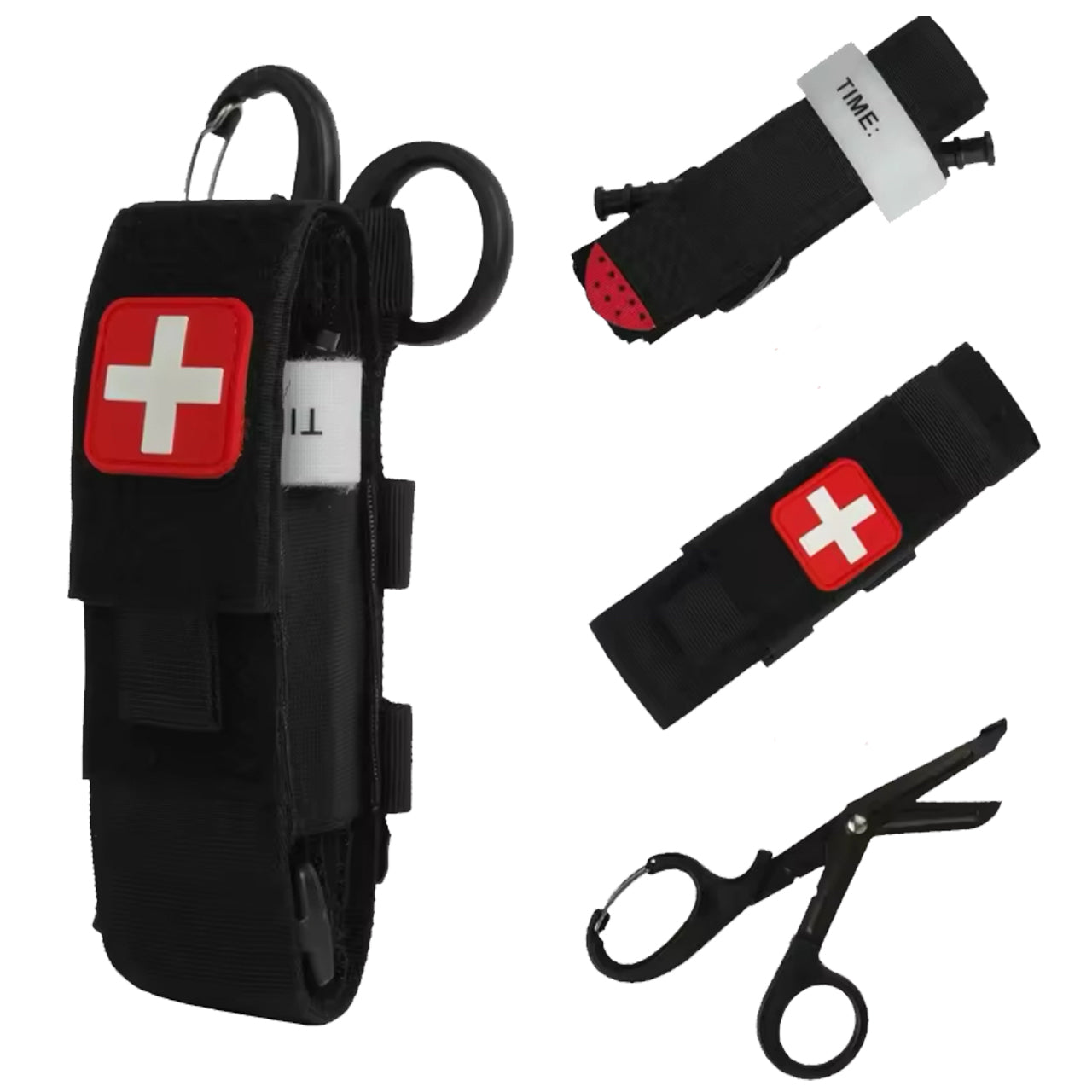 The Combat Tourniquet Bundle - Control massive bleeding with ease using the individual Tourniquet, trusted by the military worldwide. Its snap-lock buckle design and one hand windlass clip make it ideal for self-application in emergency situations. www.defenceqstore.com.au