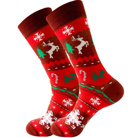 Step out in style and make a statement with our Christmas Brown Reindeer Socks - available in size AU 7-11. Crafted from polyester and cotton, these socks not only offer supreme comfort but also boast a beautiful and vibrant design. The perfect gift for someone special or a treat for yourself, order your pair now! www.defenceqstore.com.au