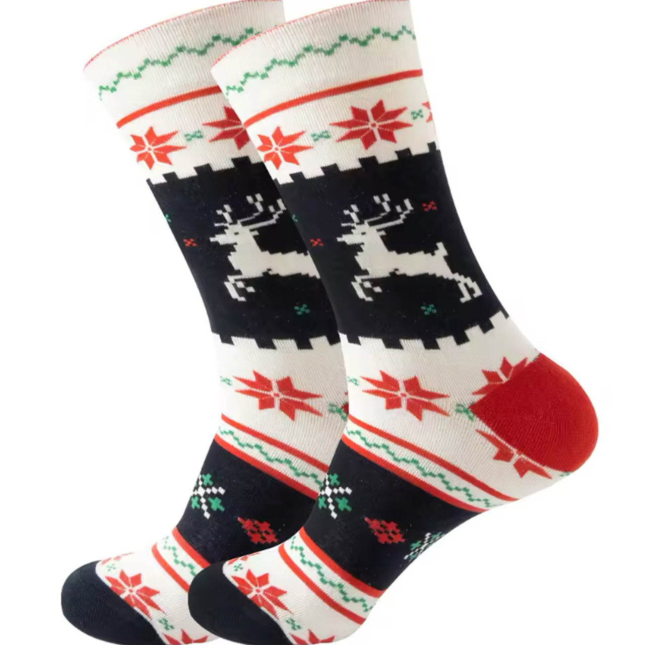 Step out in style and make a statement with our Christmas Reindeer Socks - available in size AU 7-11. Crafted from polyester and cotton, these socks not only offer supreme comfort but also boast a beautiful and vibrant design. The perfect gift for someone special or a treat for yourself, order your pair now! www.defenceqstore.com.au