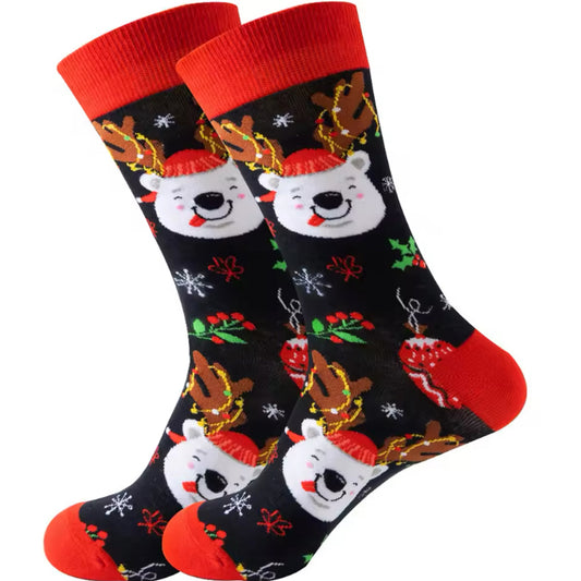 Step out in style and make a statement with our Christmas Deer Socks - available in size AU 7-11. Crafted from polyester and cotton, these socks not only offer supreme comfort but also boast a beautiful and vibrant design. The perfect gift for someone special or a treat for yourself, order your pair now! www.defenceqstore.com.au