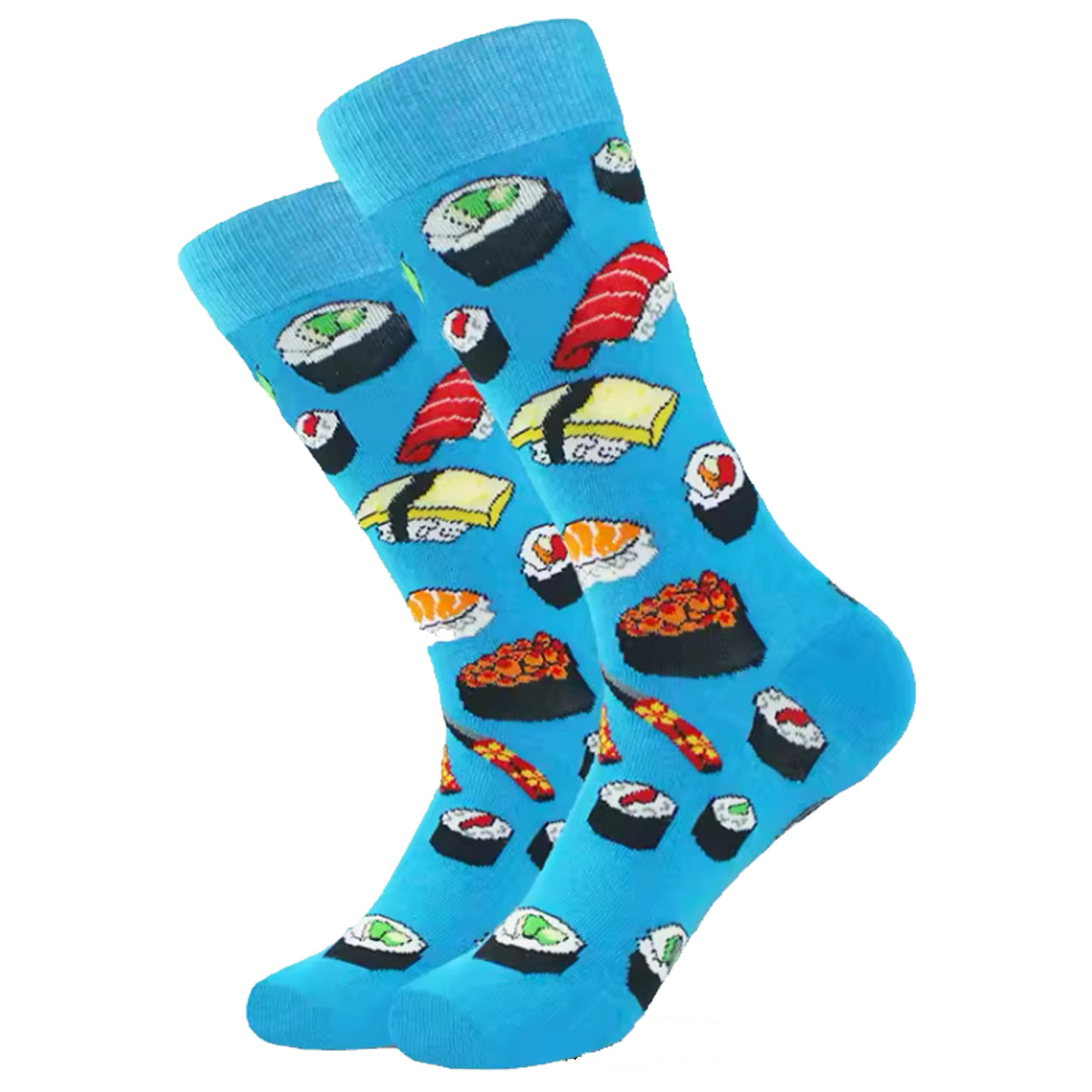 Step out in style and make a statement with our Sushi Blue Socks - available in size EUR 35-44. Crafted from polyester and cotton, these socks not only offer supreme comfort but also boast a beautiful and vibrant design. The perfect gift for someone special or a treat for yourself, order your pair now! www.defenceqstore.com.au