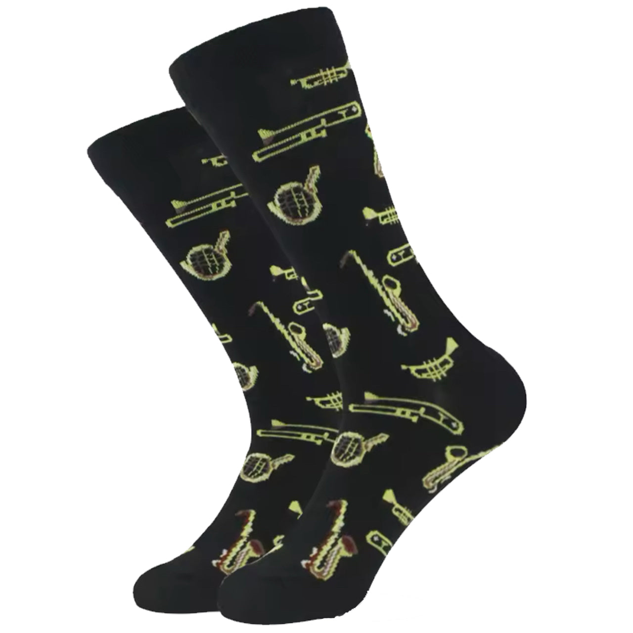 Step out in style and make a statement with our Musical Instruments Socks - available in size EUR 35-44. Crafted from polyester and cotton, these socks not only offer supreme comfort but also boast a beautiful and vibrant design. The perfect gift for someone special or a treat for yourself, order your pair now! www.defenceqstore.com.au