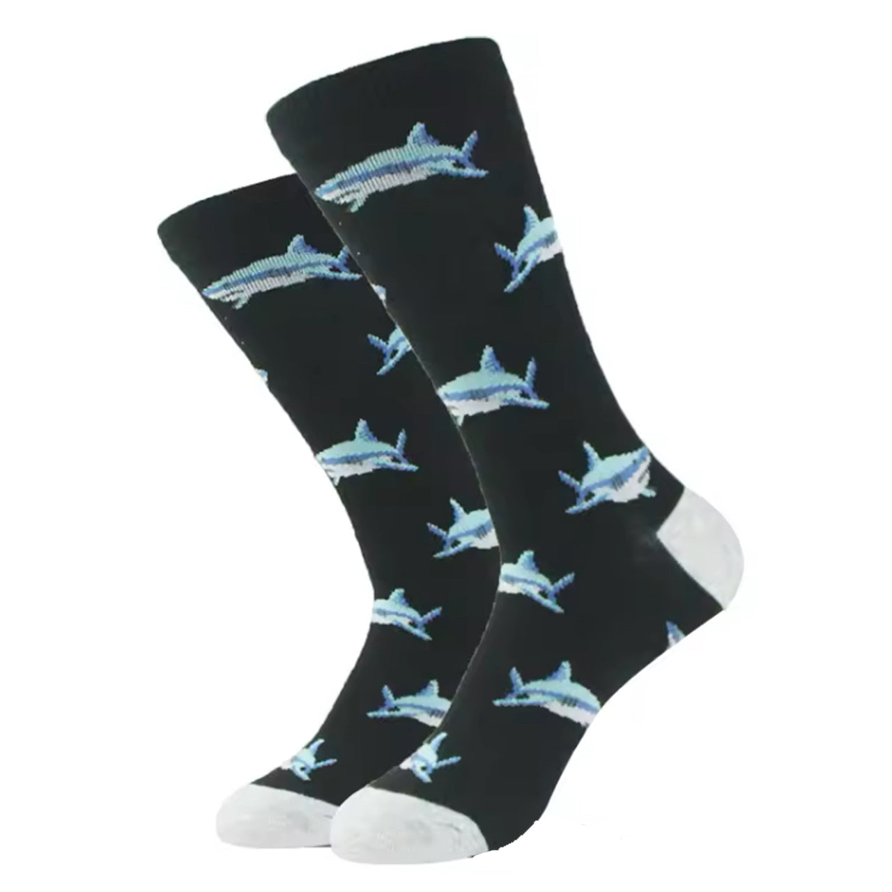 Step out in style and make a statement with our Shark Swimming Socks - available in size EUR 35-44. Crafted from polyester and cotton, these socks not only offer supreme comfort but also boast a beautiful and vibrant design. The perfect gift for someone special or a treat for yourself, order your pair now! www.defenceqstore.com.au