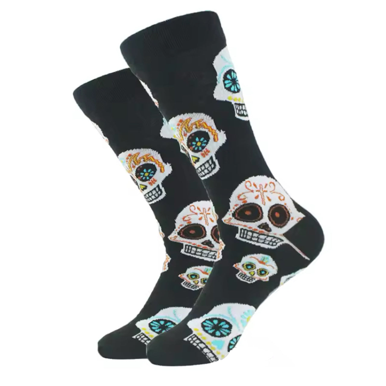 Step out in style and make a statement with our Skulls Dead Socks - available in size EUR 35-44. Crafted from polyester and cotton, these socks not only offer supreme comfort but also boast a beautiful and vibrant design. The perfect gift for someone special or a treat for yourself, order your pair now! www.defenceqstore.com.au