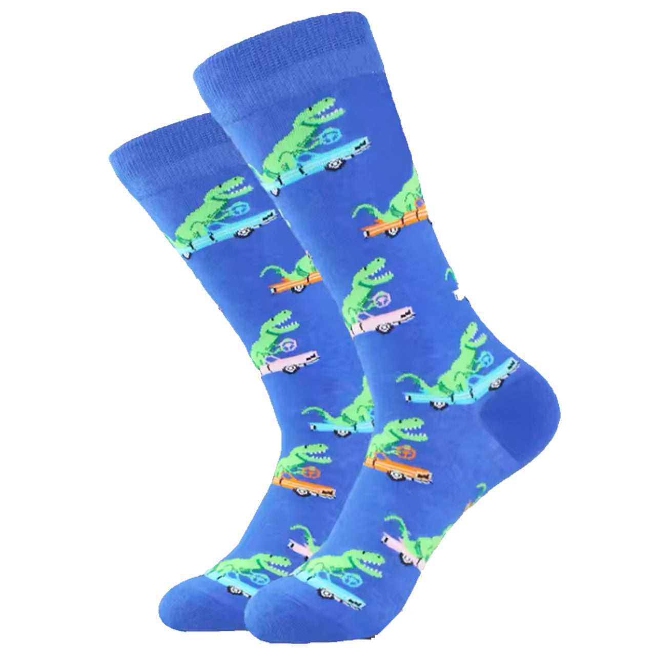 Step out in style and make a statement with our T-Rex Driving Socks - available in size EUR 35-44. Crafted from polyester and cotton, these socks not only offer supreme comfort but also boast a beautiful and vibrant design. The perfect gift for someone special or a treat for yourself, order your pair now! www.defenceqstore.com.au