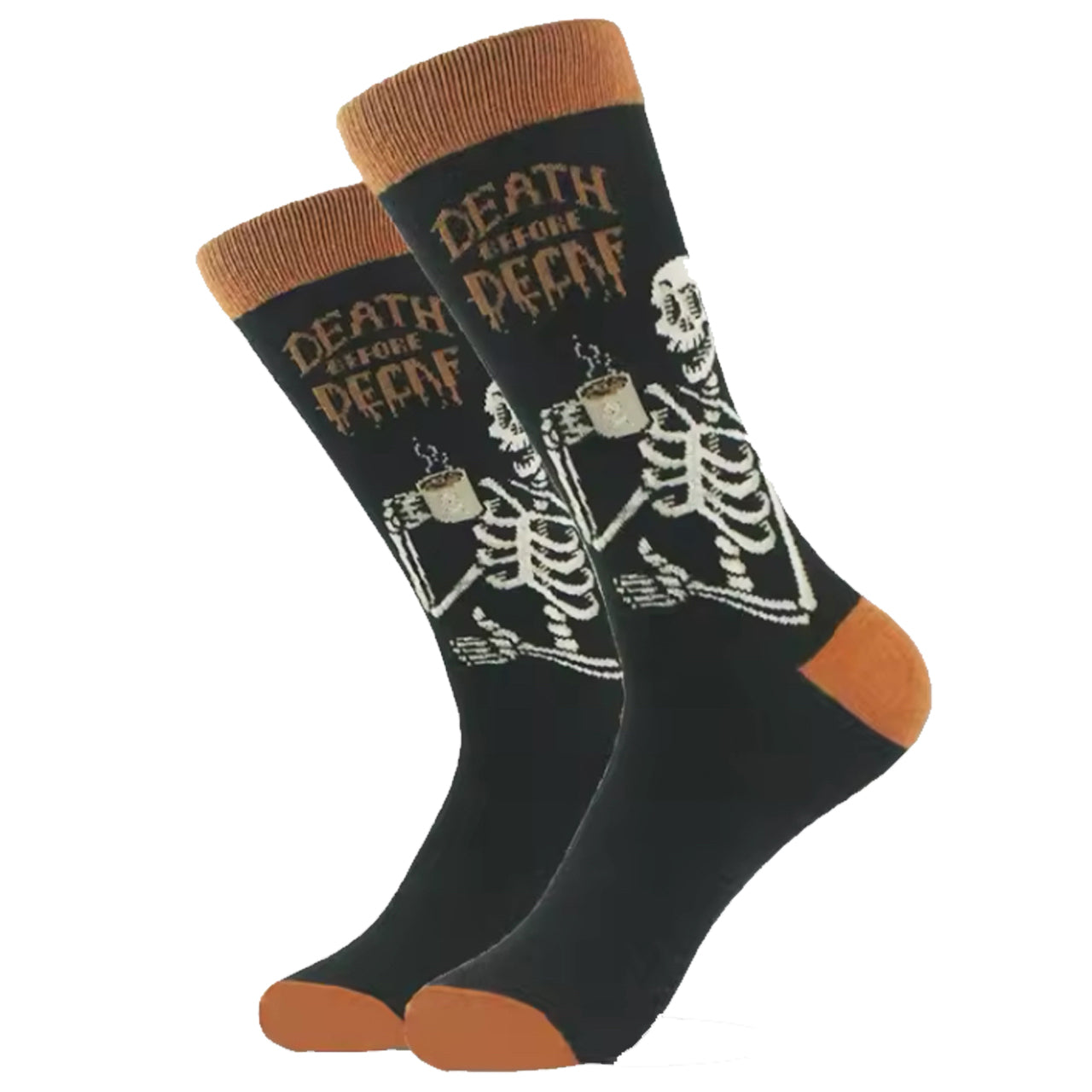 Step out in style and make a statement with our Coffee Socks - available in size EUR 35-44. Crafted from polyester and cotton, these socks not only offer supreme comfort but also boast a beautiful and vibrant design. The perfect gift for someone special or a treat for yourself, order your pair now! www.defenceqstore.com.au