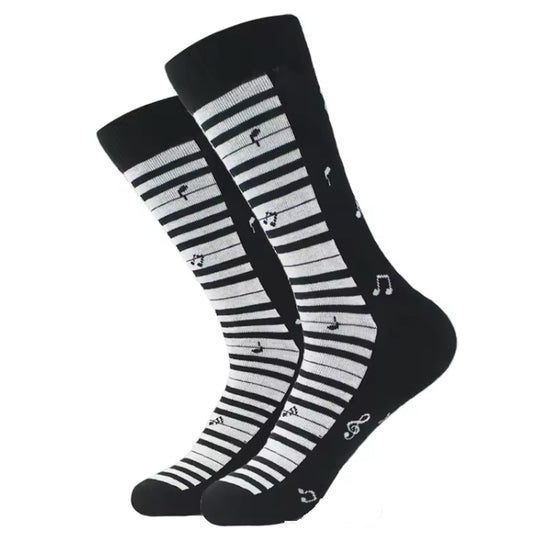 Step out in style and make a statement with our Piano Socks - available in size EUR 35-44. Crafted from polyester and cotton, these socks not only offer supreme comfort but also boast a beautiful and vibrant design. The perfect gift for someone special or a treat for yourself, order your pair now! www.defenceqstore.com.au