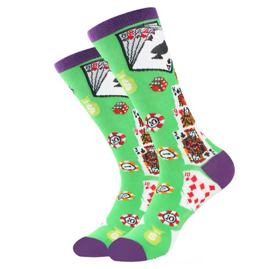 Step out in style and make a statement with our Poker Socks - available in size EUR 35-44. Crafted from polyester and cotton, these socks not only offer supreme comfort but also boast a beautiful and vibrant design. The perfect gift for someone special or a treat for yourself, order your pair now! www.defenceqstore.com.au