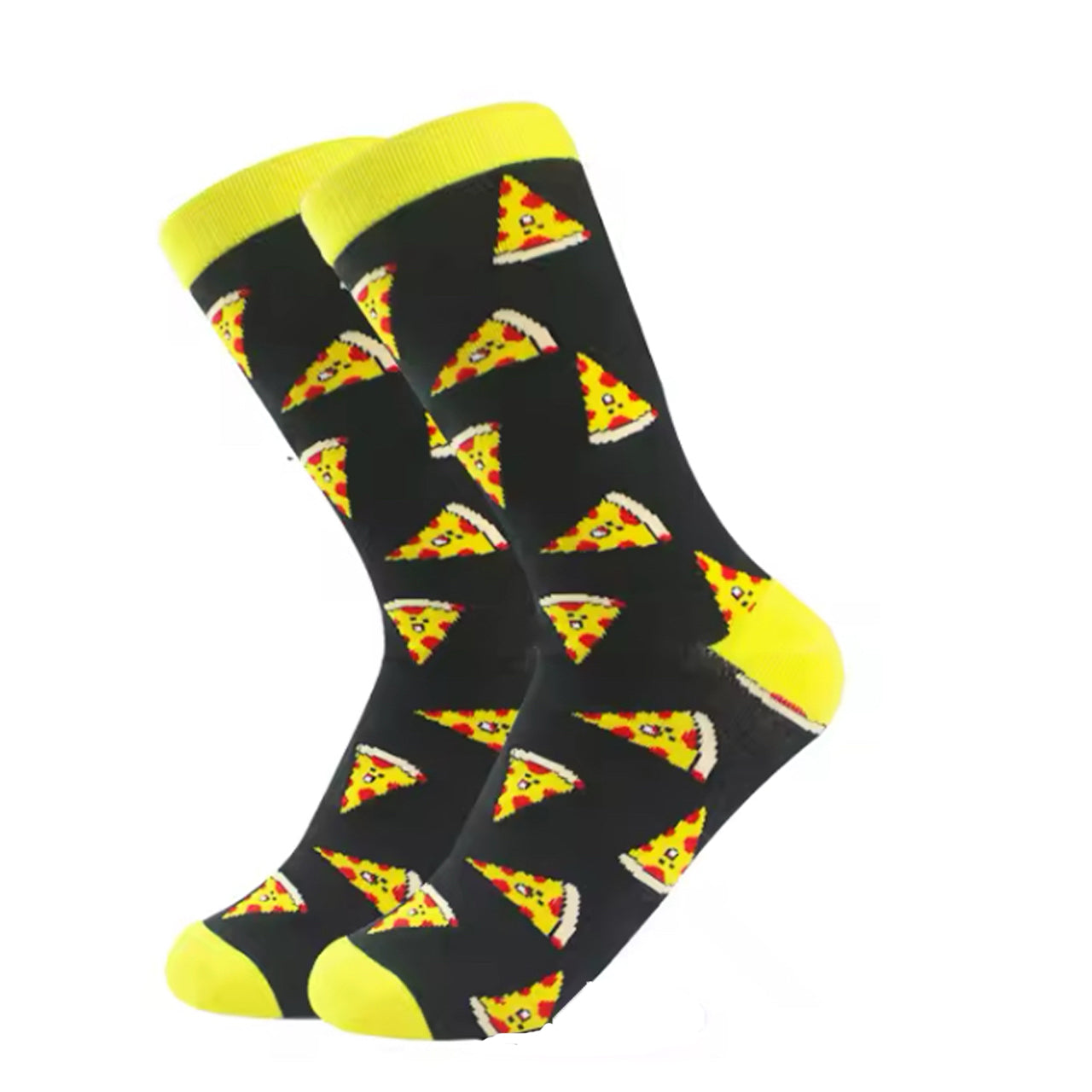 Step out in style and make a statement with our Pizza Black Socks - available in size EUR 35-44. Crafted from polyester and cotton, these socks not only offer supreme comfort but also boast a beautiful and vibrant design. The perfect gift for someone special or a treat for yourself, order your pair now! www.defenceqstore.com.au