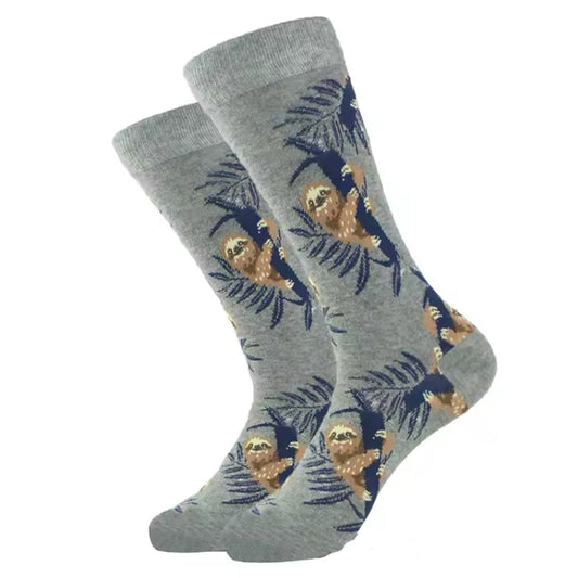 Step out in style and make a statement with our Sloth Socks - available in size EUR 35-44. Crafted from polyester and cotton, these socks not only offer supreme comfort but also boast a beautiful and vibrant design. The perfect gift for someone special or a treat for yourself, order your pair now! www.defenceqstore.com.au