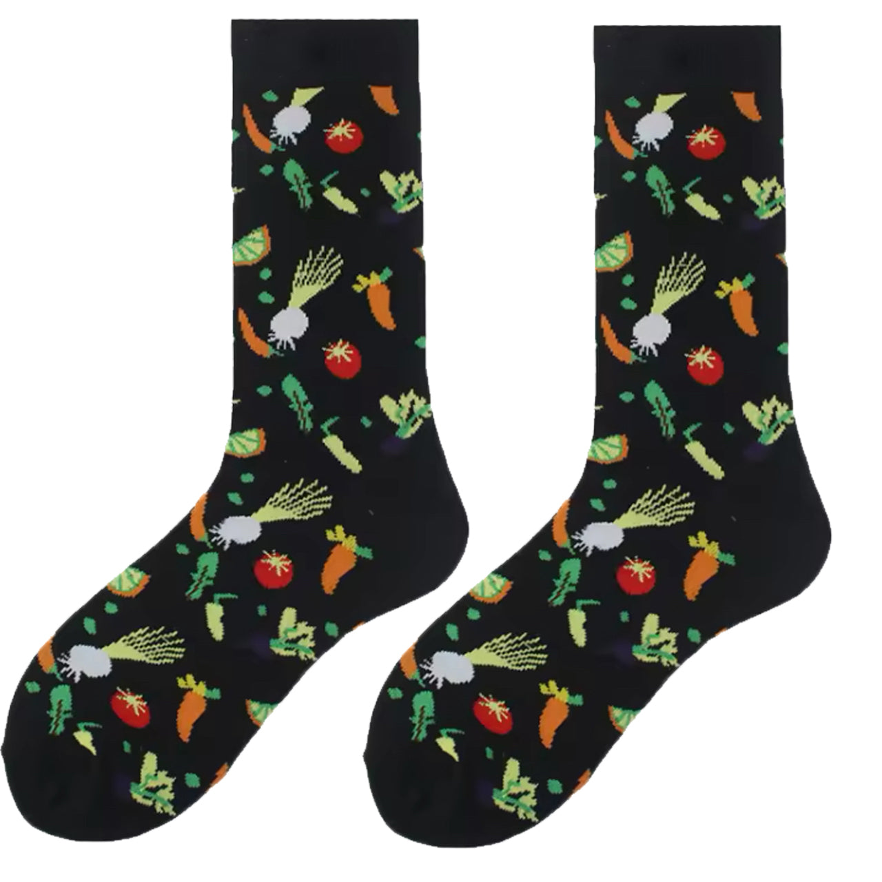 Step out in style and make a statement with our Vegetable Socks - available in size EUR 35-44. Crafted from polyester and cotton, these socks not only offer supreme comfort but also boast a beautiful and vibrant design. The perfect gift for someone special or a treat for yourself, order your pair now! www.defenceqstore.com.au