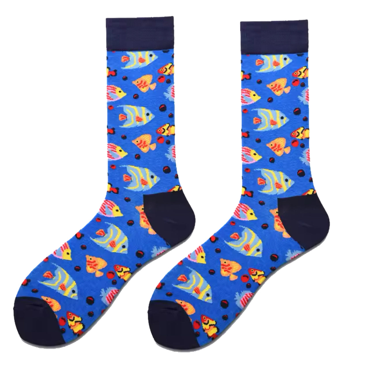 Step out in style and make a statement with our Fish Socks - available in size EUR 35-44. Crafted from polyester and cotton, these socks not only offer supreme comfort but also boast a beautiful and vibrant design. The perfect gift for someone special or a treat for yourself, order your pair now! www.defenceqstore.com.au