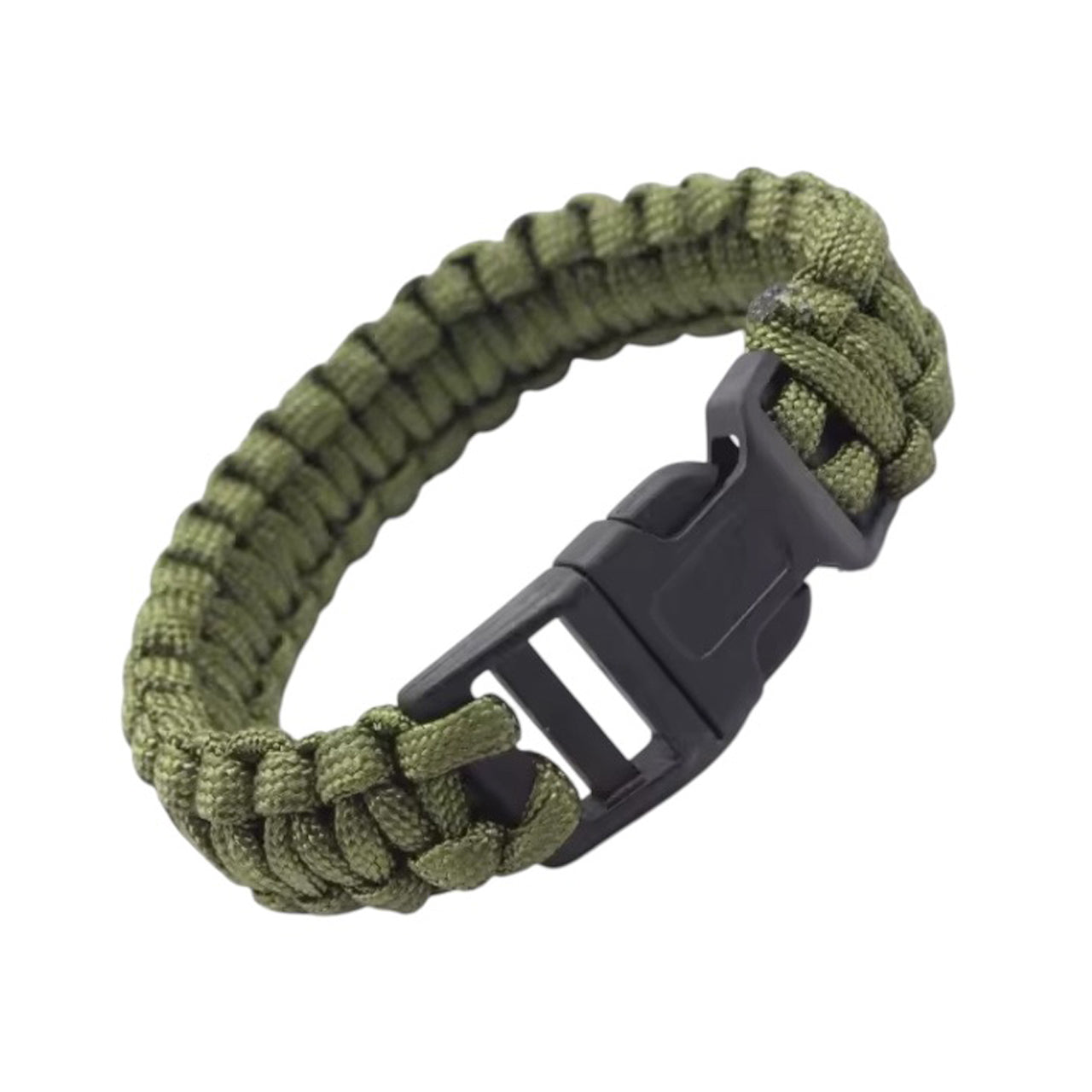 Experience the ultimate in survival gear with the Elite Tactical Paracord Survival Bracelet in 22cm OD Green. This durable and versatile bracelet is an essential accessory for any outdoor enthusiast, providing peace of mind and powerful functionality in one stylish package. Don't leave home without it! www.defenceqstore.com.au