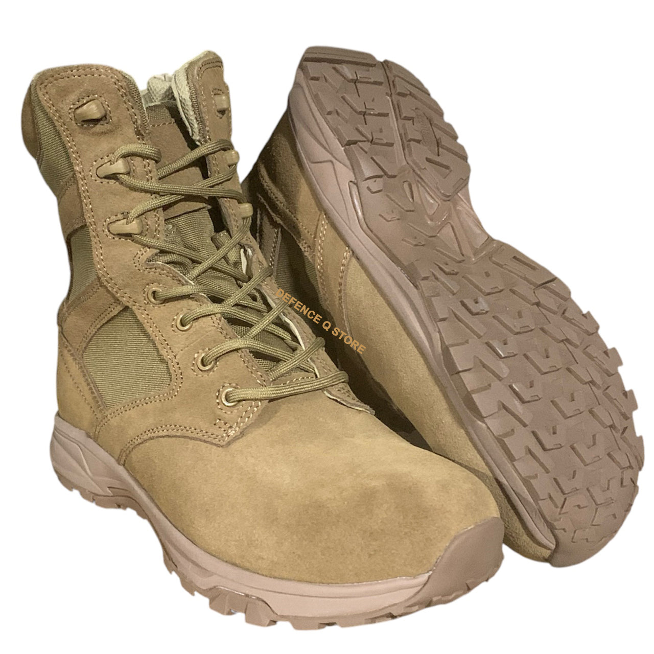 The Premium Pathfinder Combat Australian Army Cadet Boot by Trailblazer is designed with waterproof and water-resistant treatment, ensuring high performance in any weather conditions. Its removable cushion innersole provides superior comfort and support.  www.defenceqstore.com.au