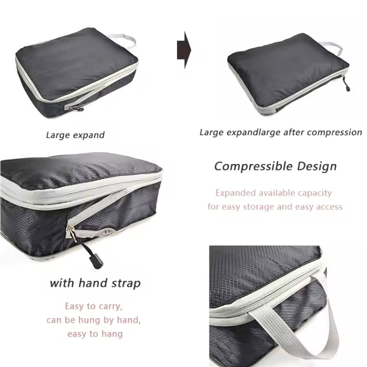 Made from high-quality oxford material and breathable mesh, these bags are durable and practical. Don't miss out on the opportunity to elevate your travel experience - get your 3 Pack Premium Clothes Organizer Set today! www.defenceqstore.com.au