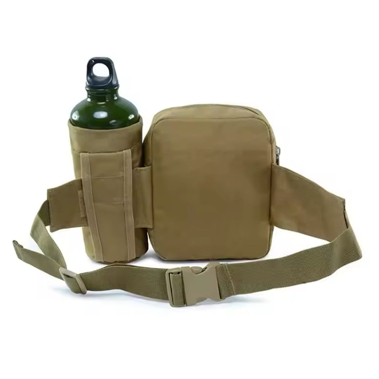 Made with 800D Nylon and silk canvas, this waist bag is designed to withstand scratches and water, ensuring durability and toughness. The high strength nylon buckle and metal double pull head make it resistant to the coldest and hottest temperatures. www.defenceqstore.com.au