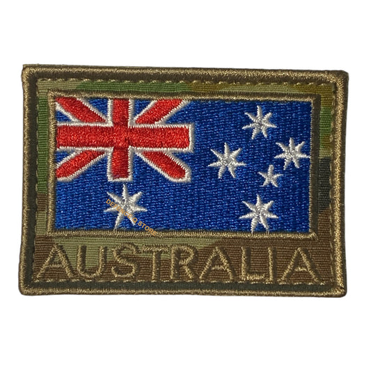 Show off your Australian pride with the ANF Patch! Made with high-quality fabric and a durable Velcro backing, this patch features the iconic Australian National Flag. Measuring 7.5cm x 5.5cm, it's the perfect size to add to any tactical gear or clothing. Please note: this is not made with genuine AMCU fabric, but it's just as impressive! www.defenceqstore.com.au