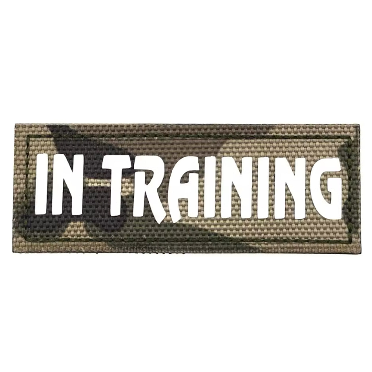 Get ready to take your training to the next level with our In Training Laser Cut Multicam Patch! Measuring at 8x3cm and featuring a hook and loop backing, this patch is the perfect addition to your gear. Don't miss out on the opportunity to showcase your dedication to excellence! www.defenceqstore.com.au