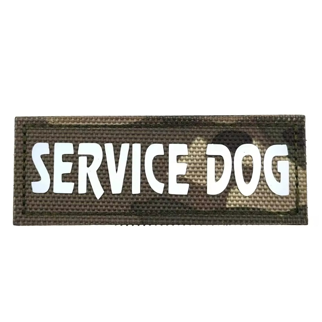 Enhance your dog's training with this Service Dog Laser Cut Multicam Patch! Measuring 8x3cm and equipped with a hook and loop backing, this patch is an essential addition to your gear. Don't hesitate to display your unwavering commitment to excellence! www.defenceqstore.com.au