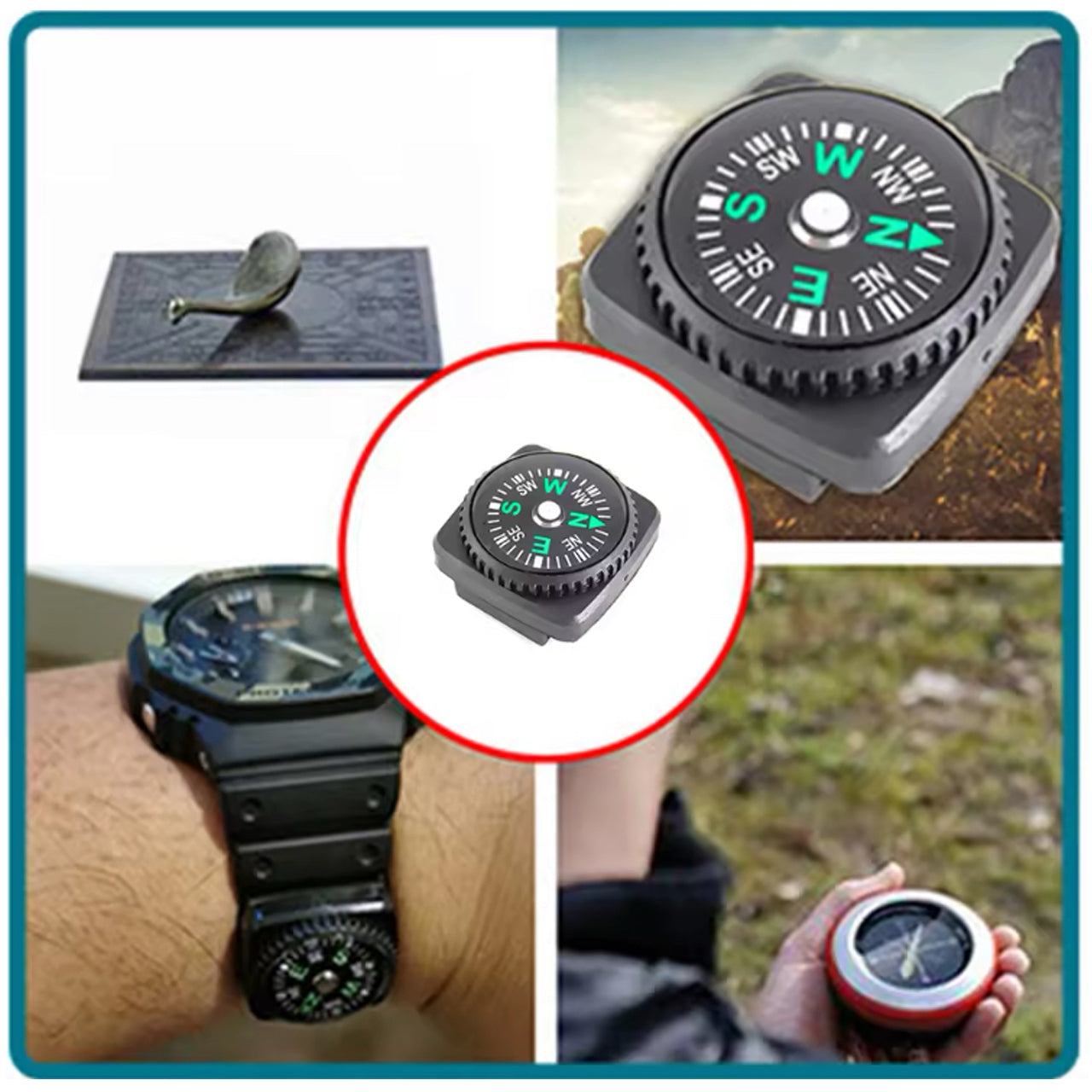 Watch Band Compass